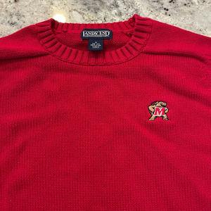 Maryland Terps Lands End Sweater Medium